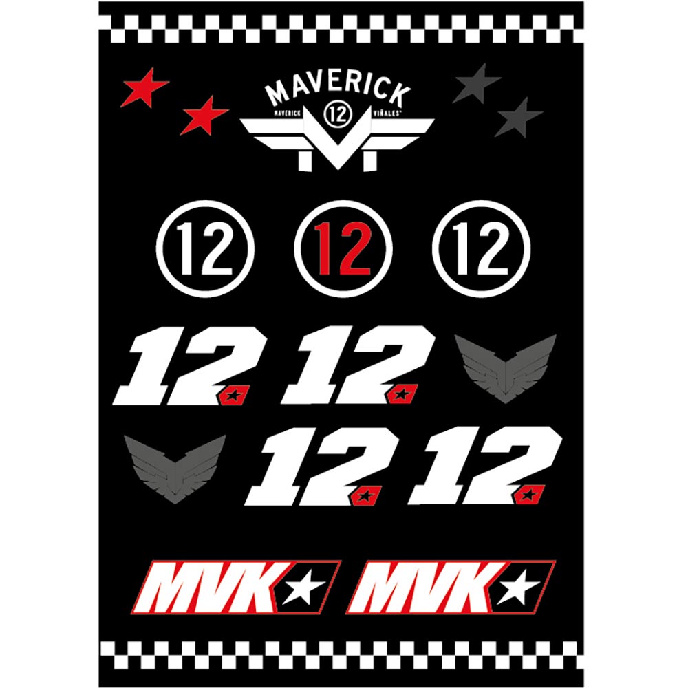 Planche stickers Maverick Vinales 25