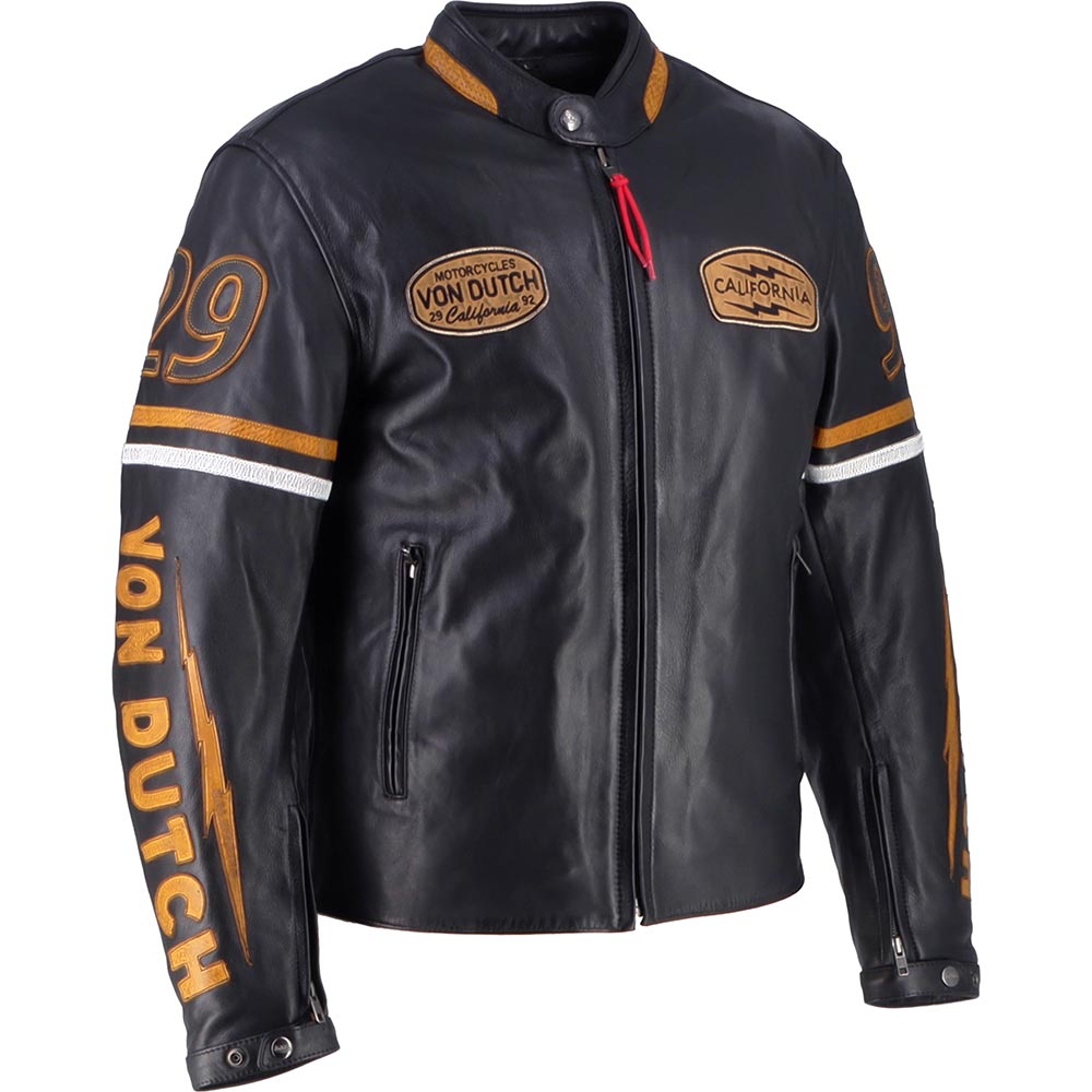 Von Dutch - Blouson California Men - cuir