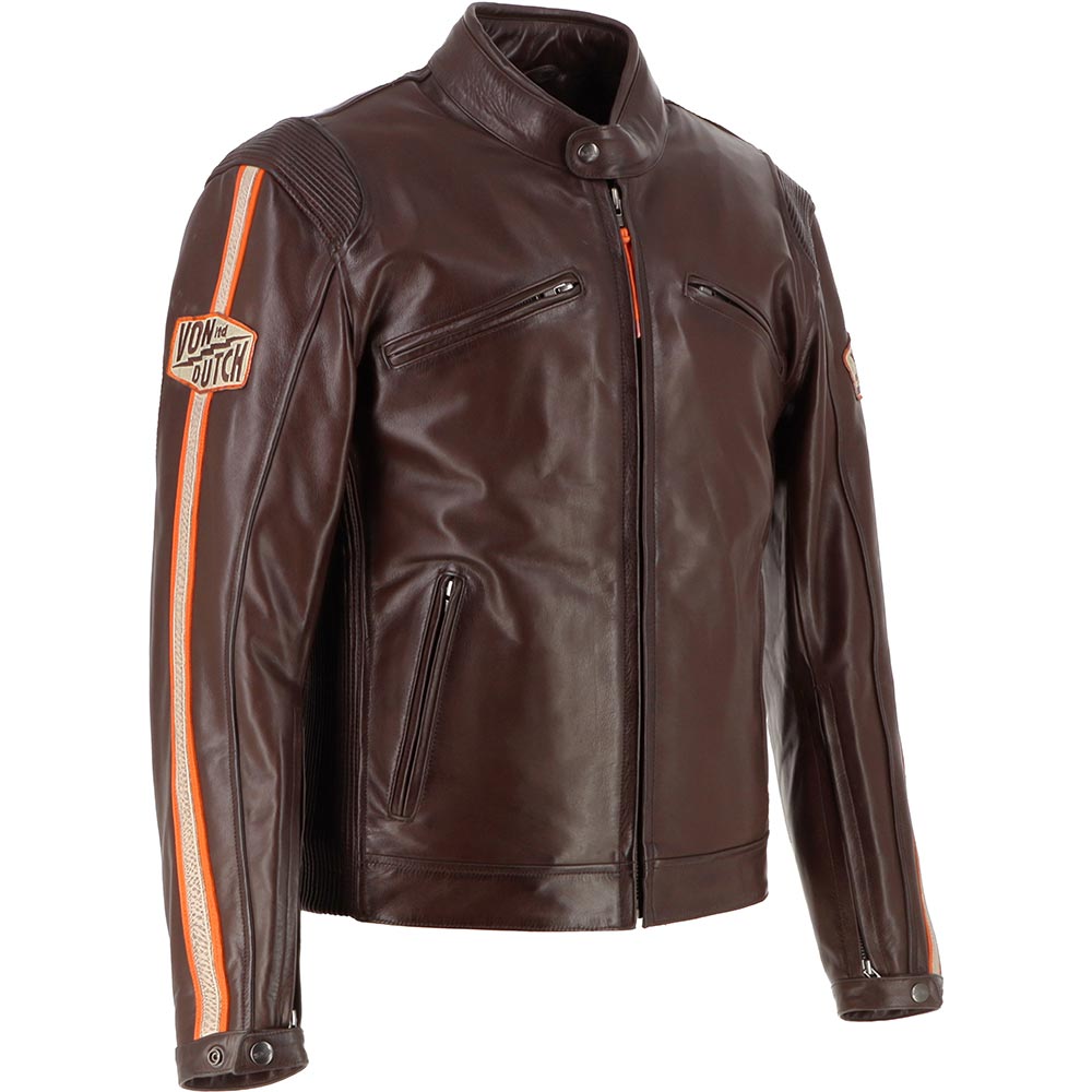 Von Dutch - Blouson Fast - cuir