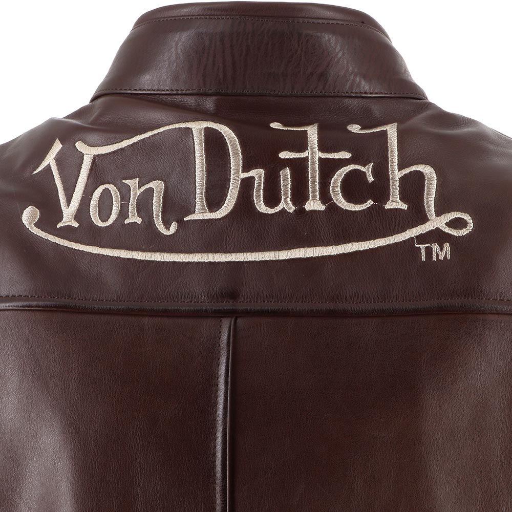 Von Dutch - Blouson Fast - cuir