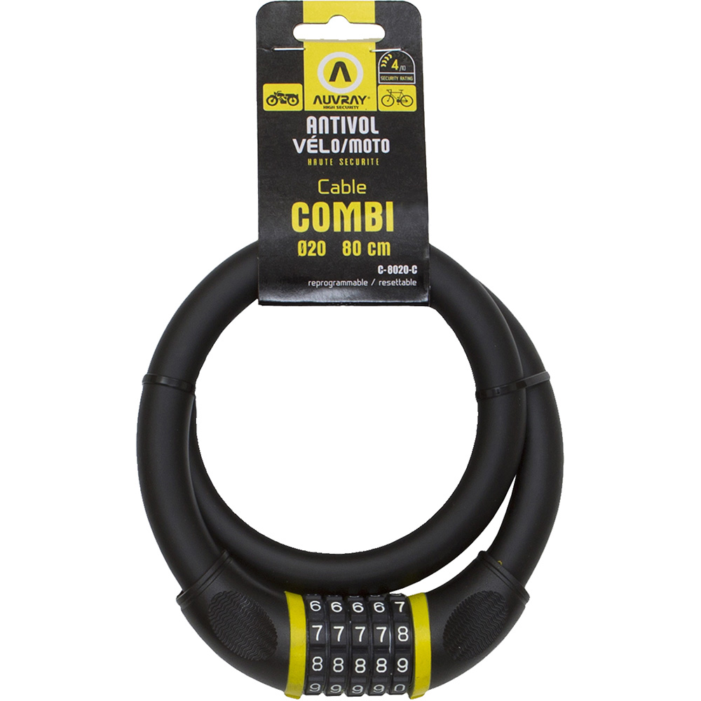 Câble Antivol Combi