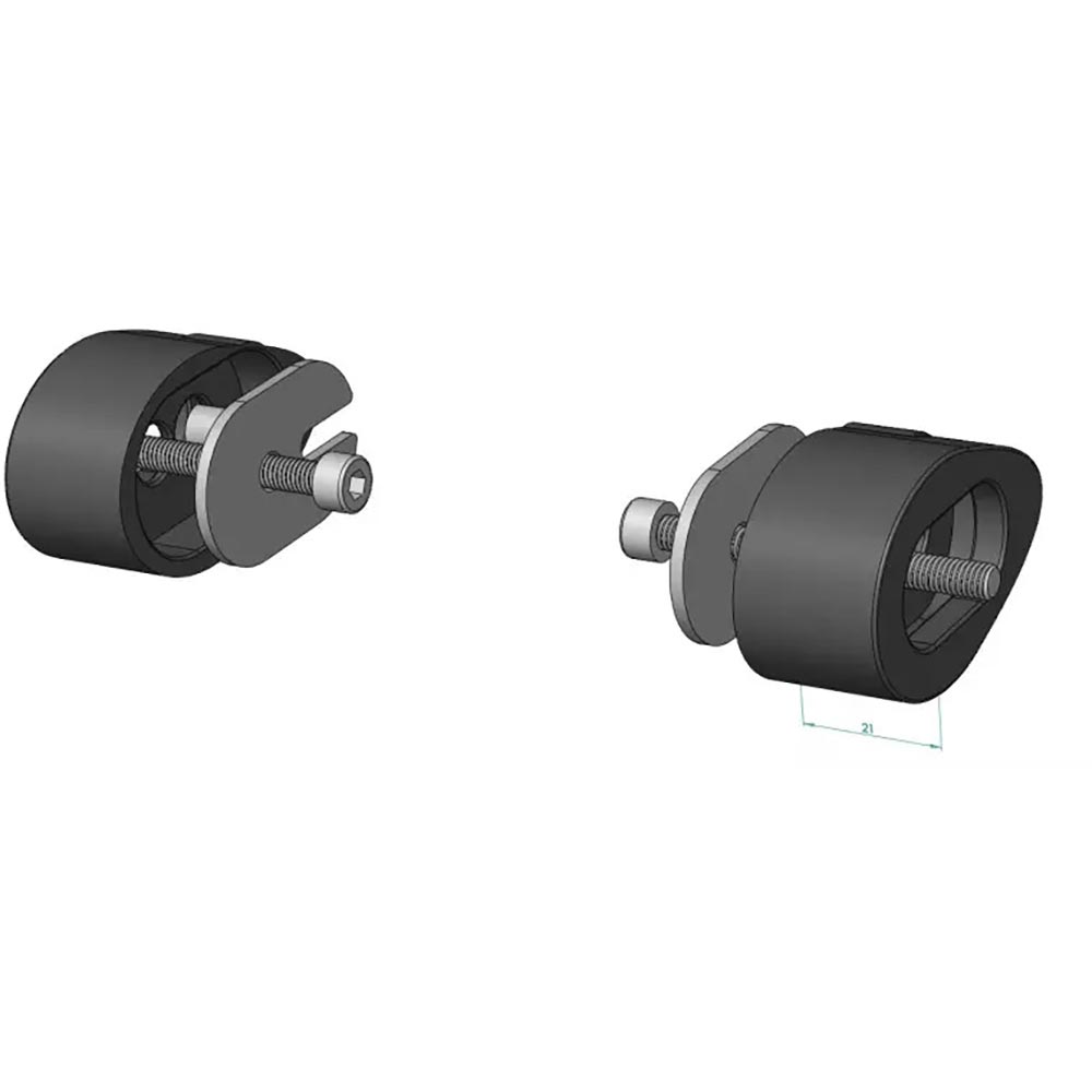 Adaptateurs 20 mm pour clignotant d'origine Honda