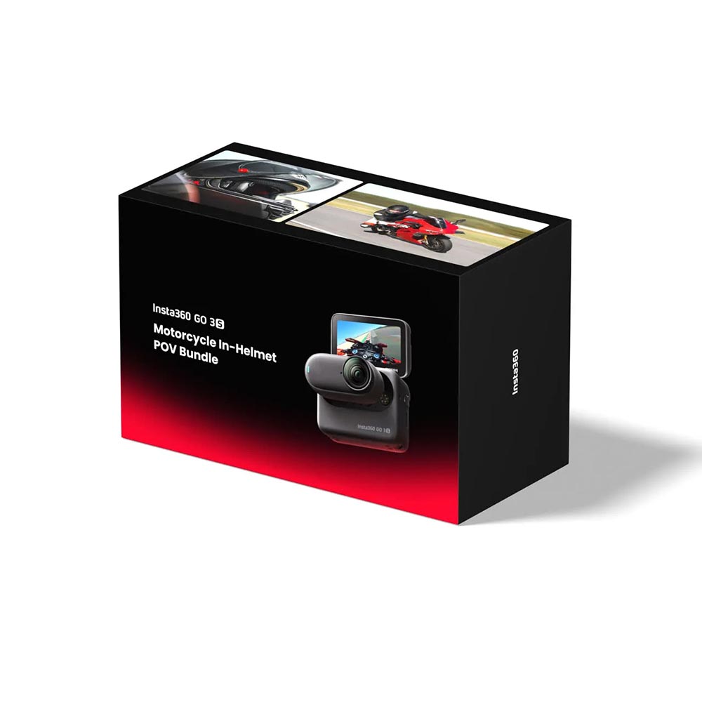 Caméra GO 3S - Motorcycle In-Helmet POV Bundle