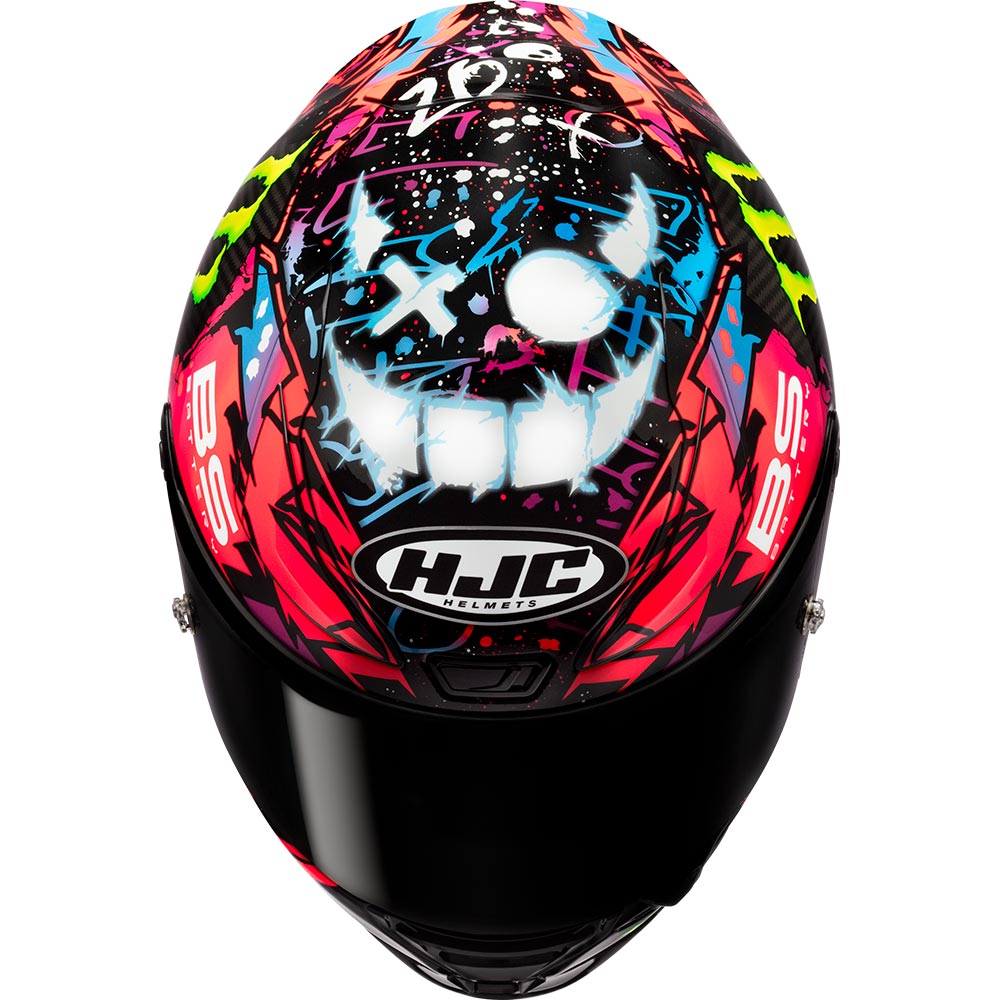 Casque RPHA 1 V2 Carbon Funky Diablo