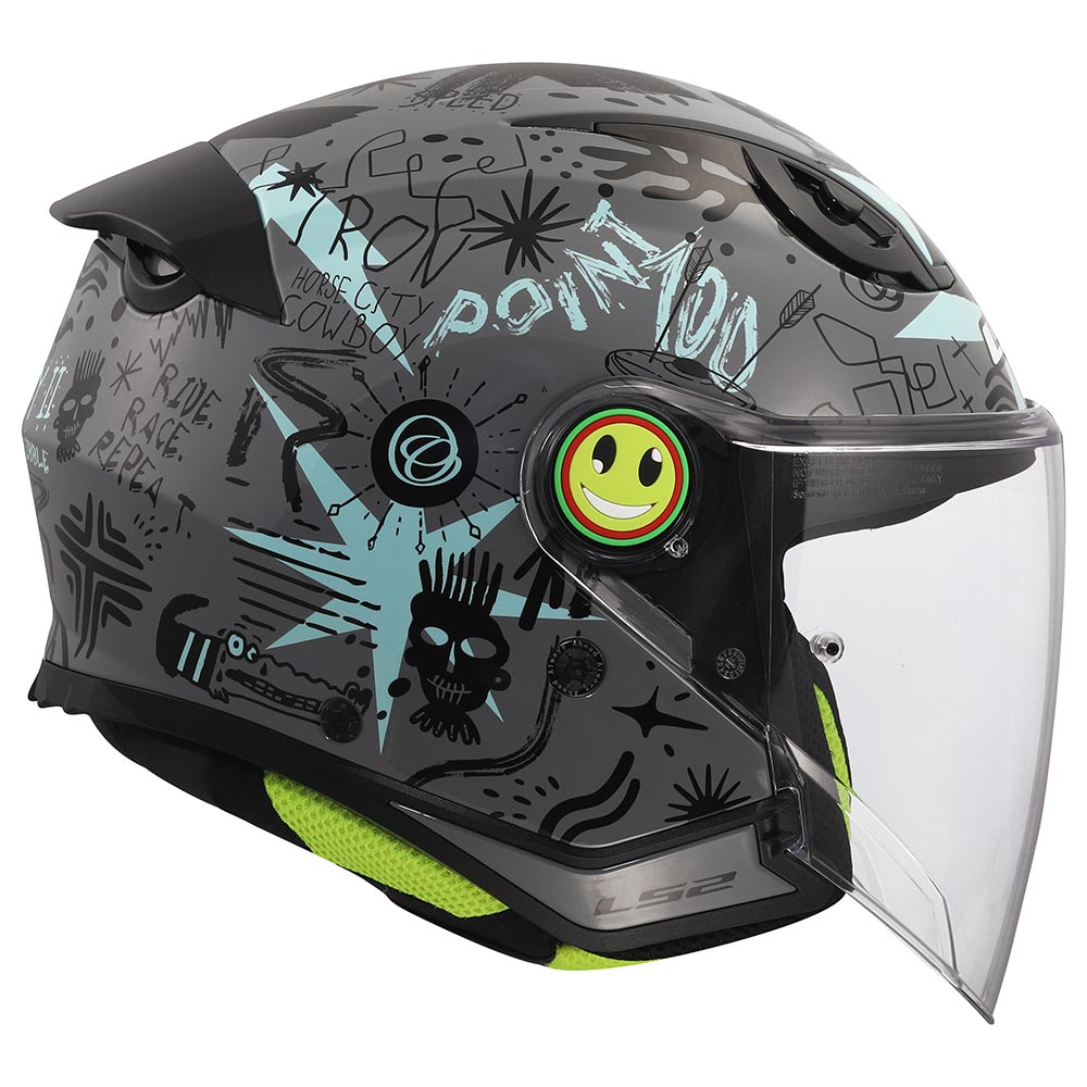 Casque enfant OF622 Funny II Scribble