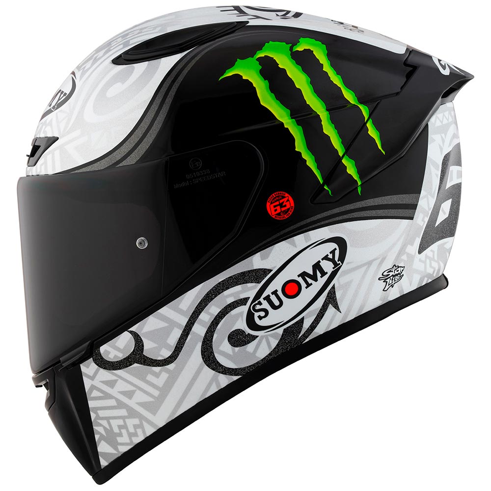 Casque Track-1 Bagnaia Monster Winter Test Replica