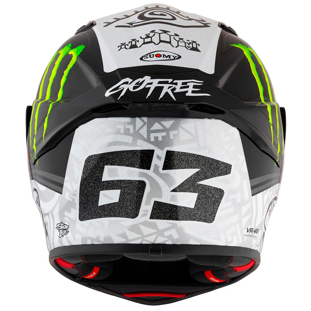 Casque Track-1 Bagnaia Monster Winter Test Replica