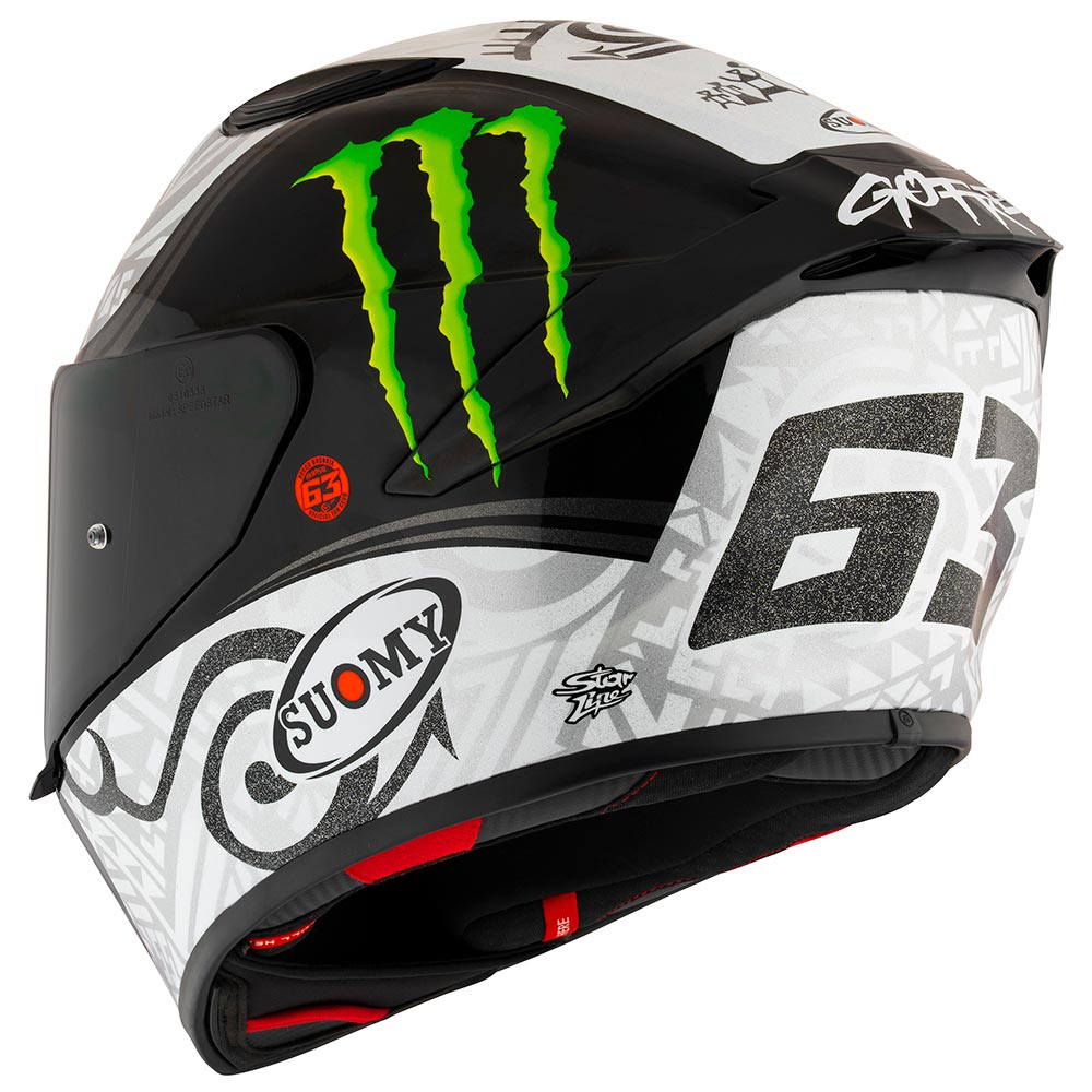 Casque Track-1 Bagnaia Monster Winter Test Replica