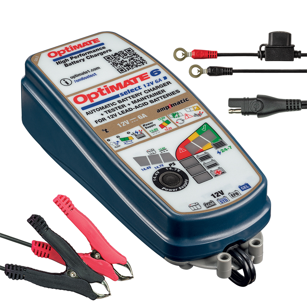 Chargeur de batterie Optimate 6 Select TM370