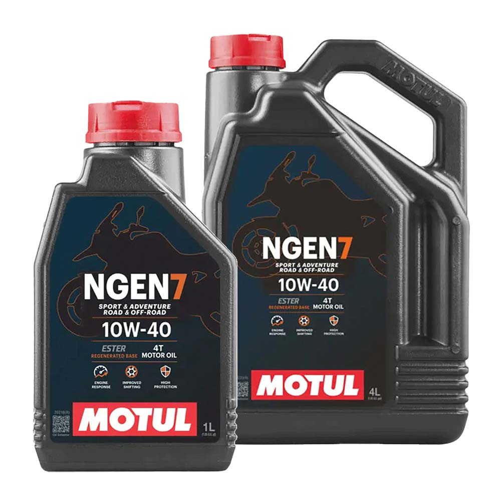 Huile NGEN7 4T 10W40 - 4L + 1L offert