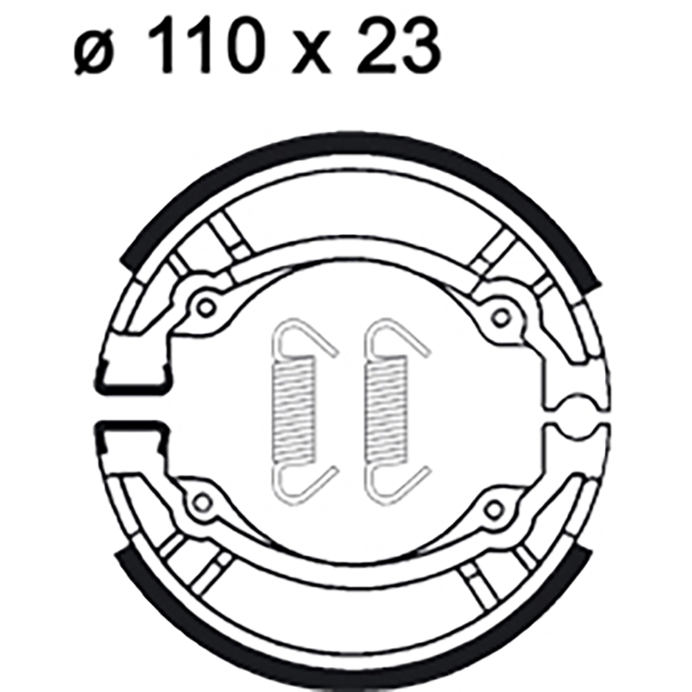 Machoires de frein LMS911