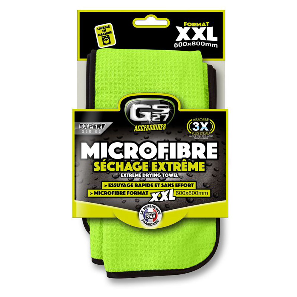 Microfibre séchage extrême