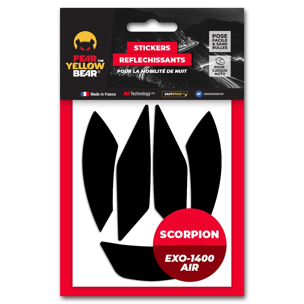 Stickers réfléchissants Scorpion Exo-1400 Air™ / Exo-1400 Air Evo II™