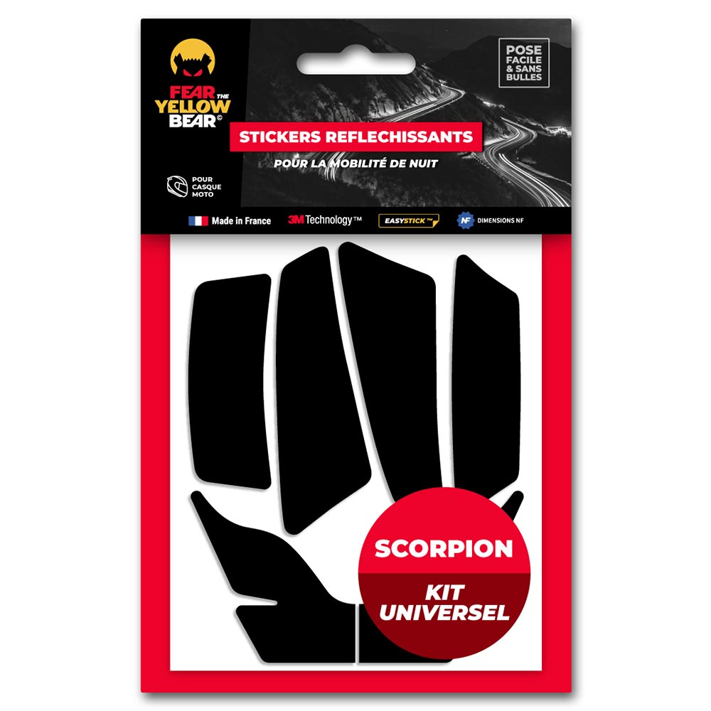 Stickers réfléchissants Scorpion Exo™ - Kit universel