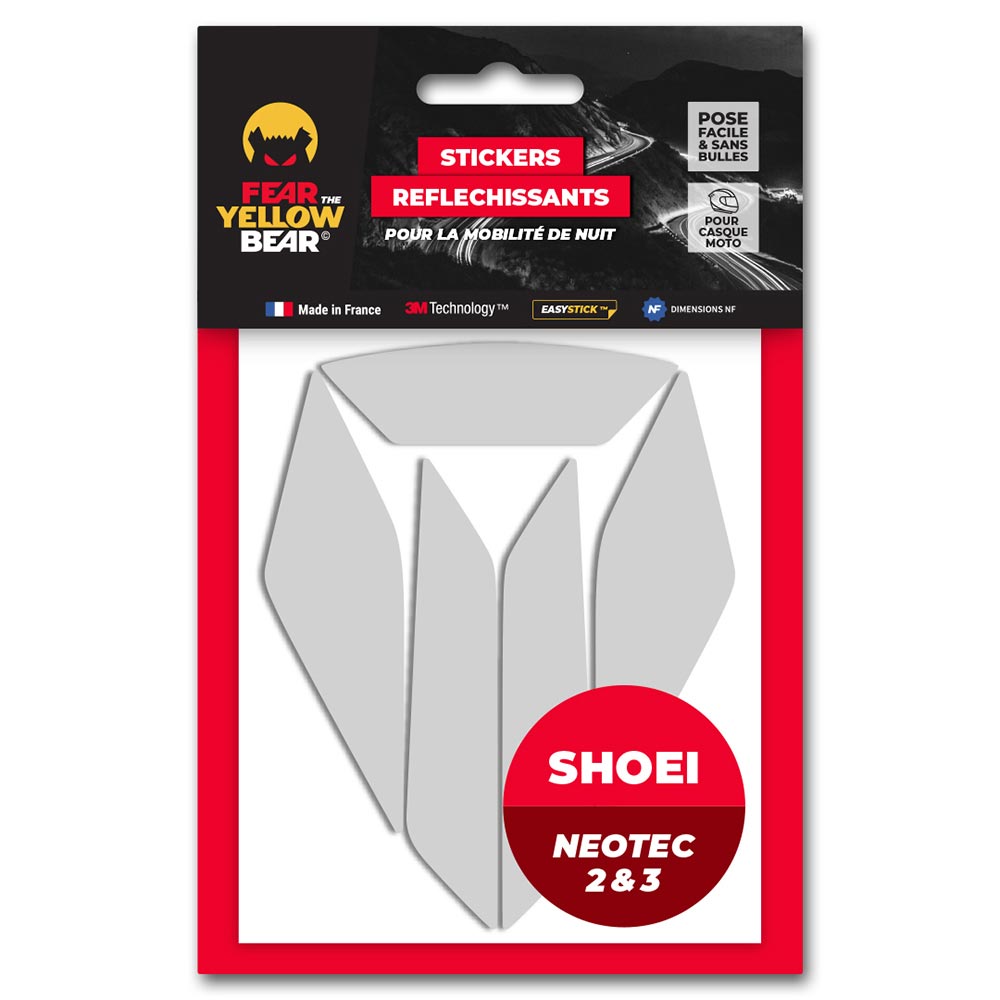 Stickers réfléchissants Shoei Neotec 2™ / Neotec 3™
