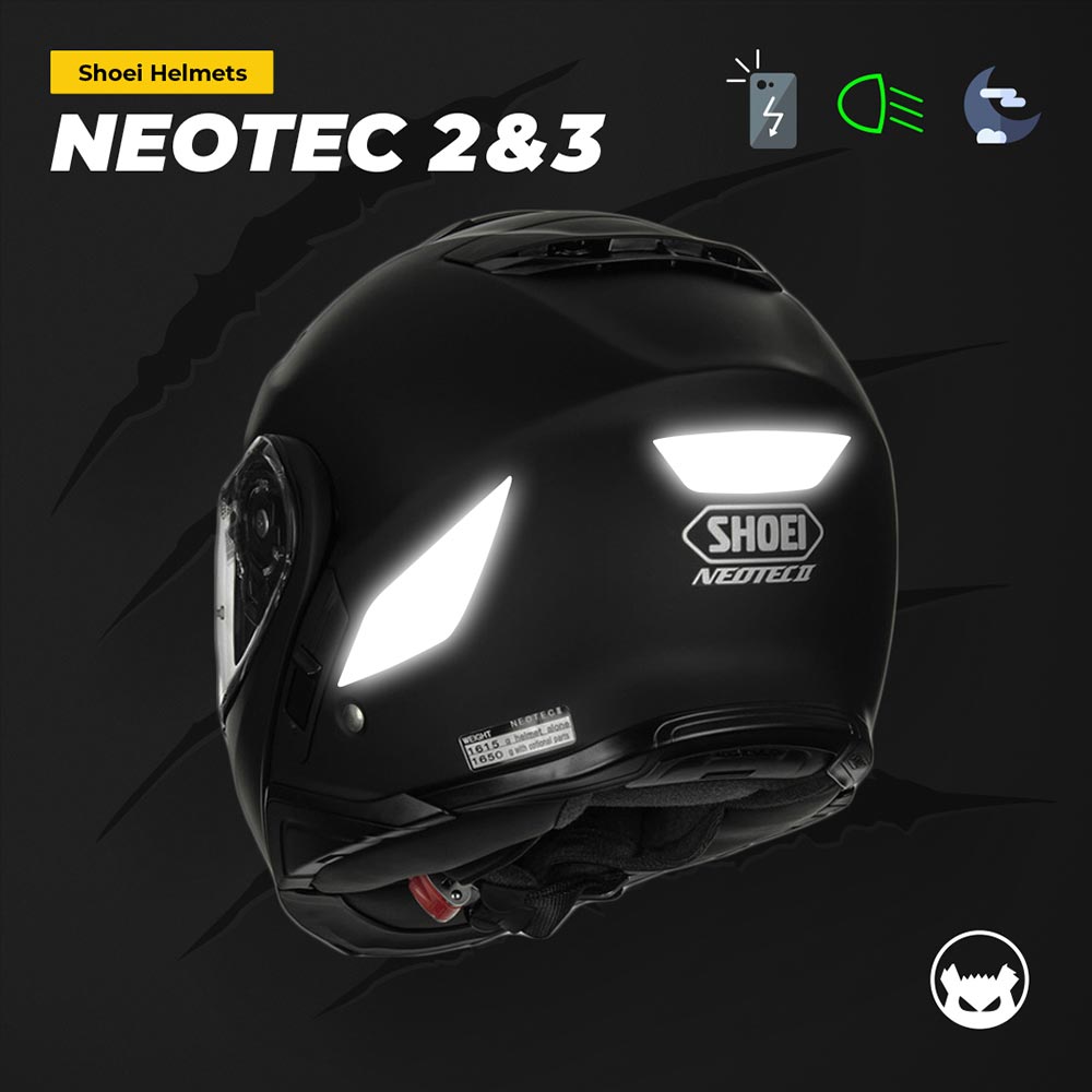 Stickers réfléchissants Shoei Neotec 2™ / Neotec 3™