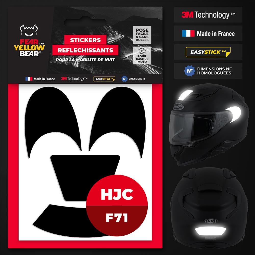 Stickers réfléchissants HJC F71™