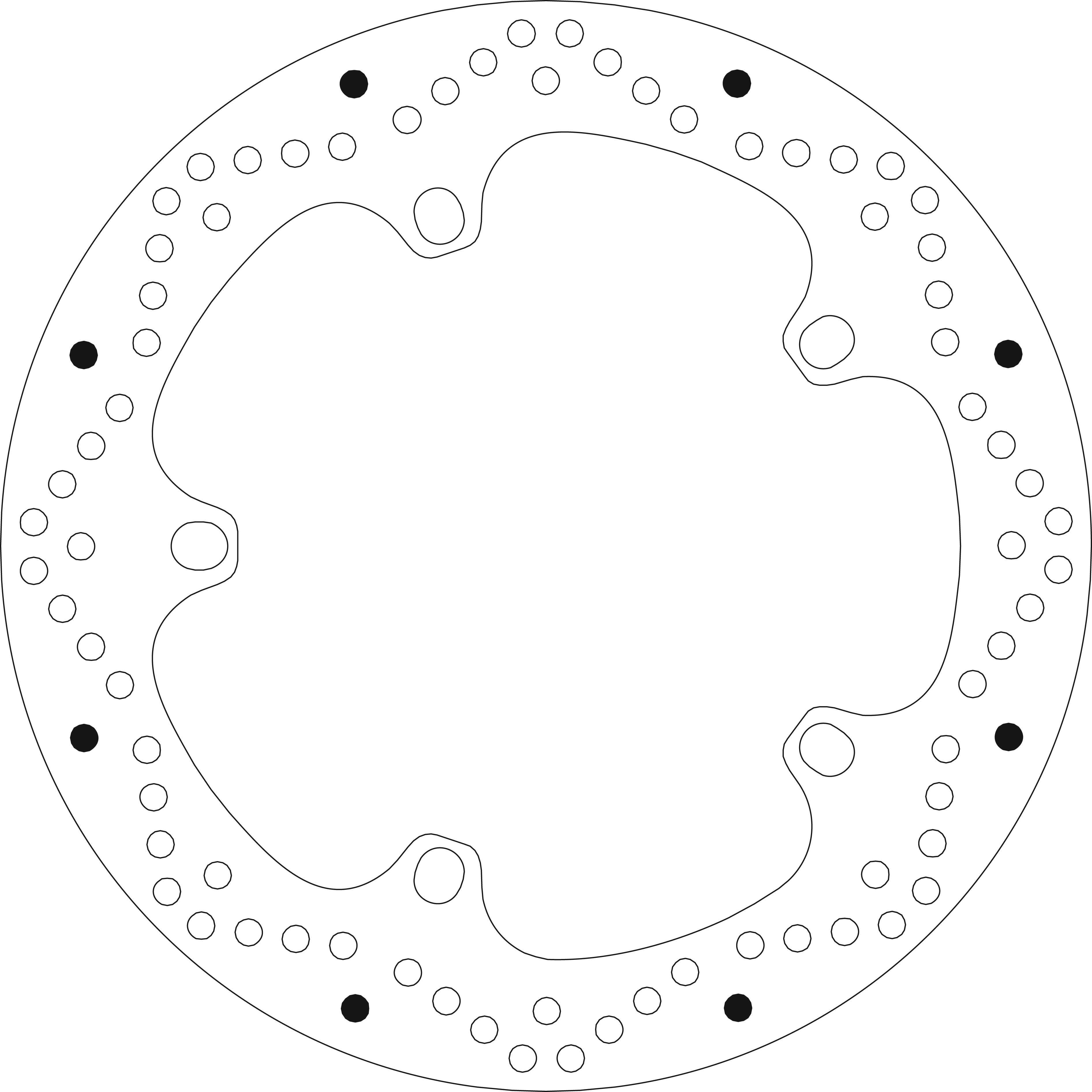 Disque de frein 5016