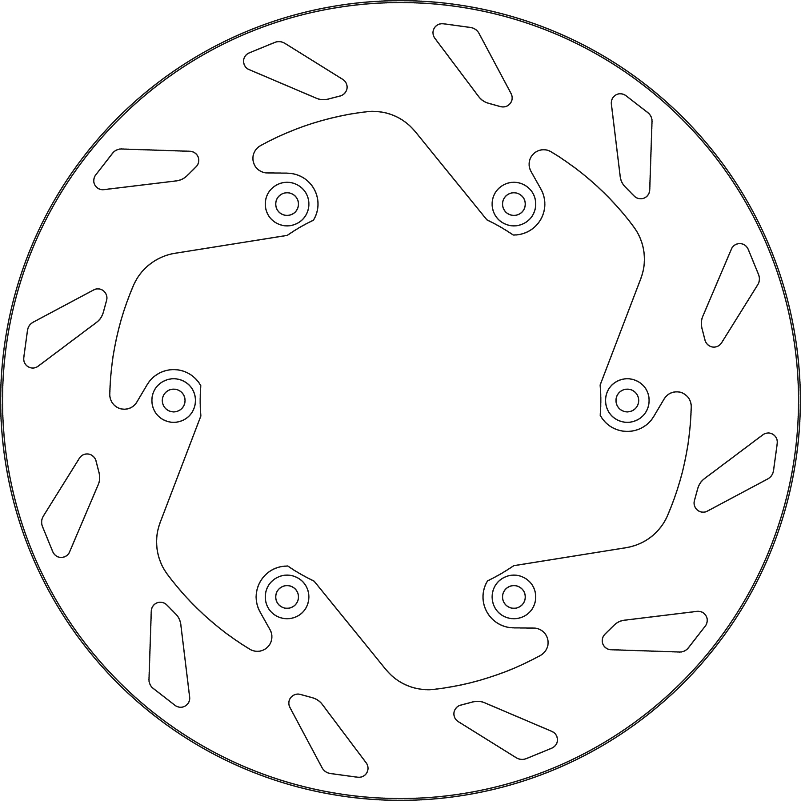 Disque de frein 5049