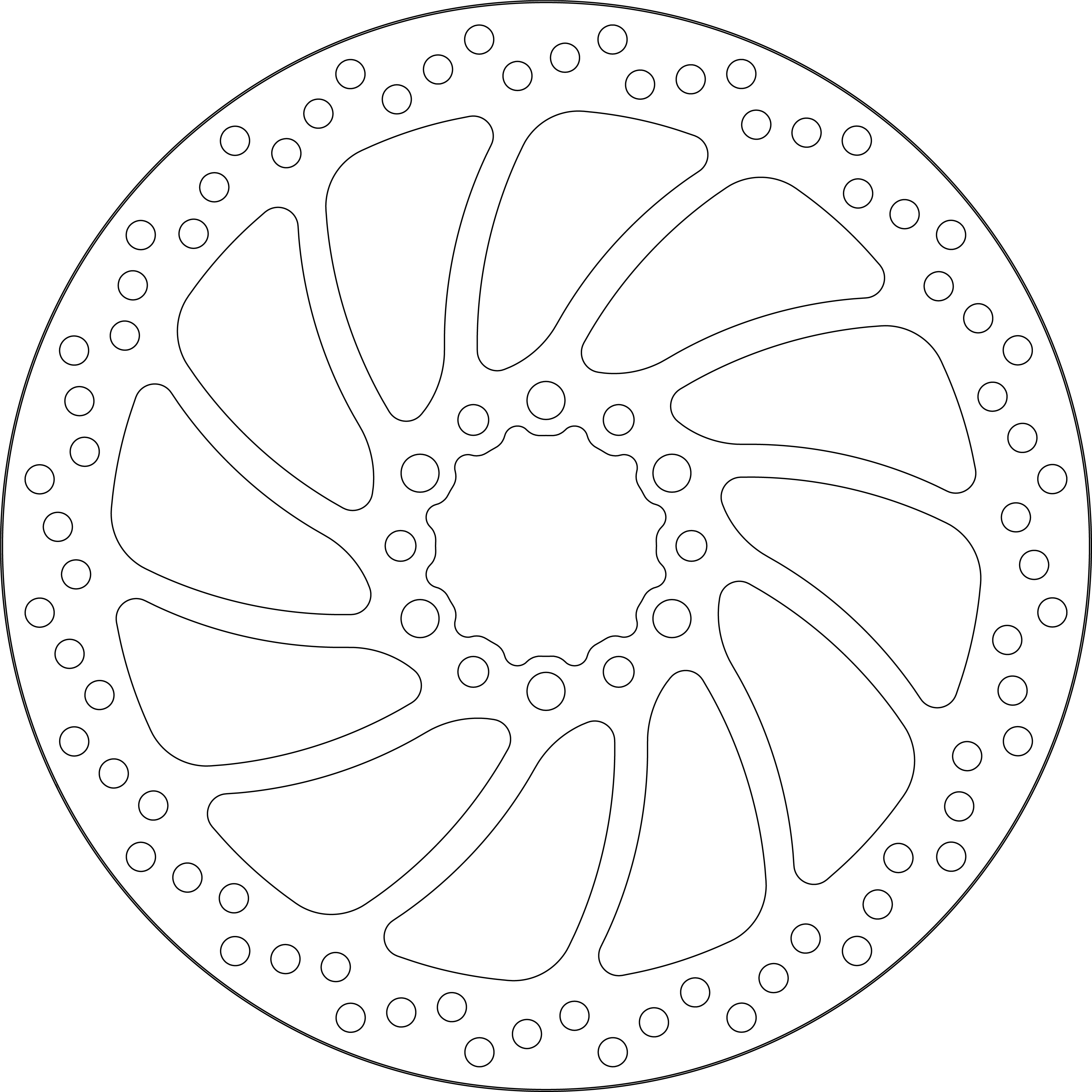 Disque de frein 5069