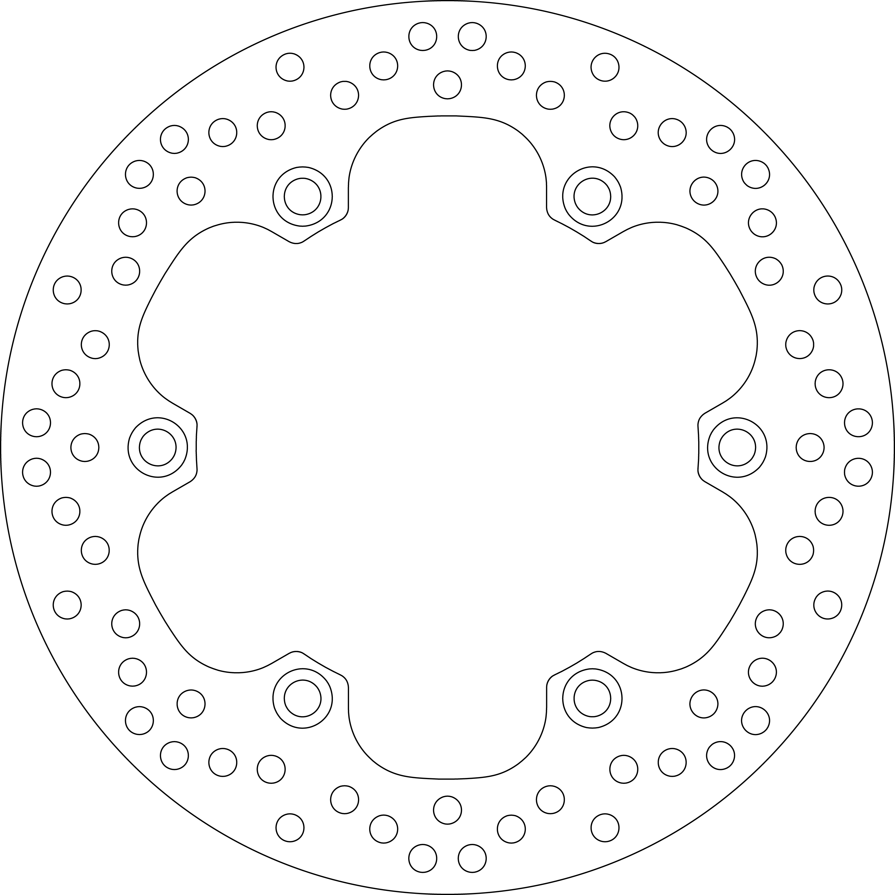 Disque de frein 5105