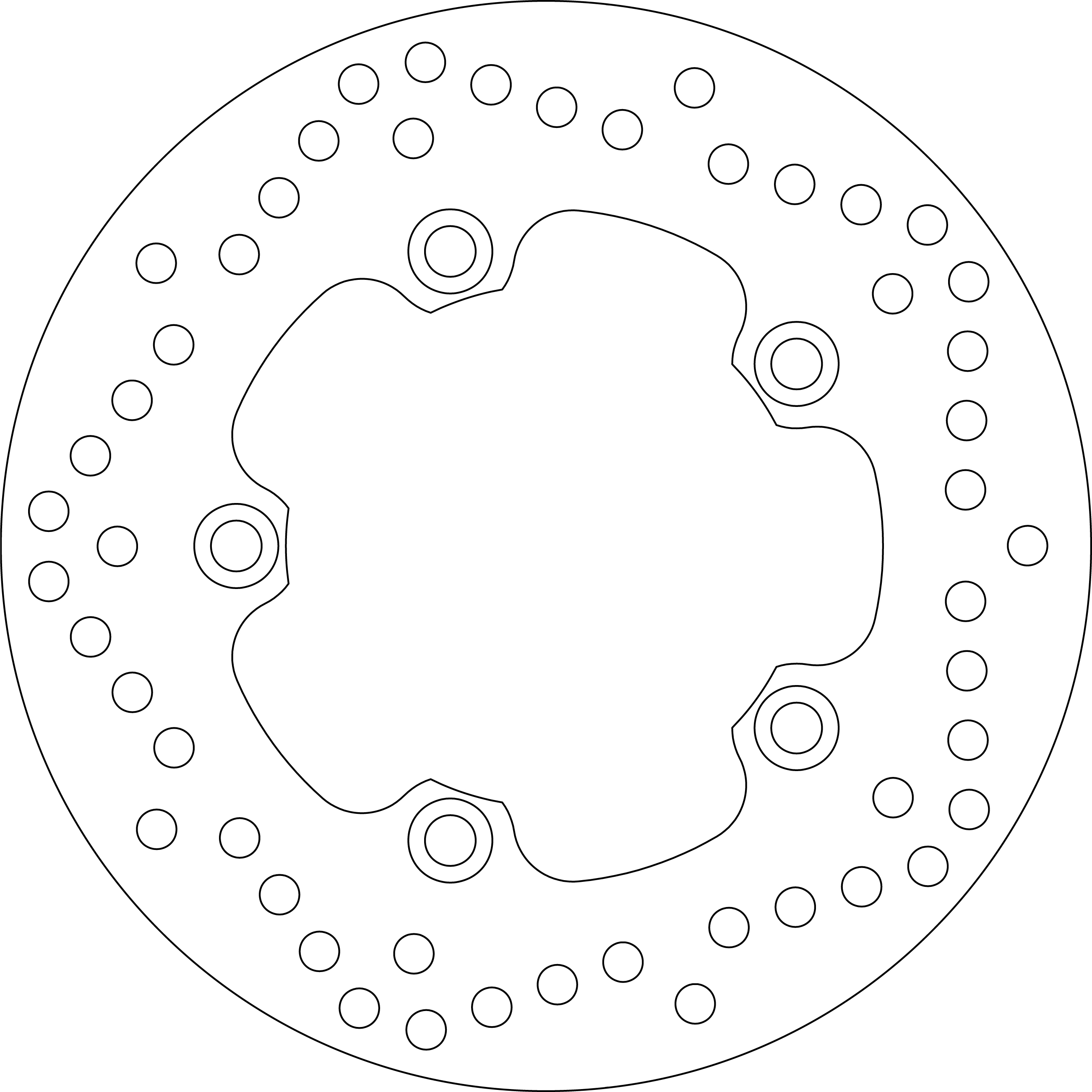 Disque de frein 5108