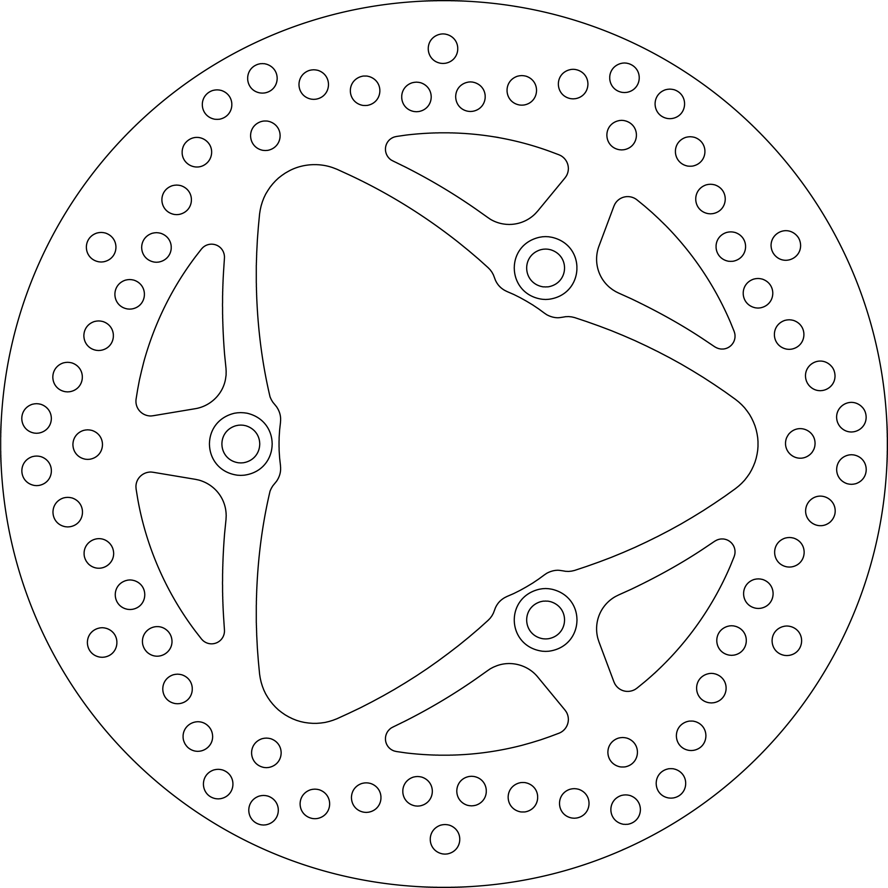 Disque de frein 5200