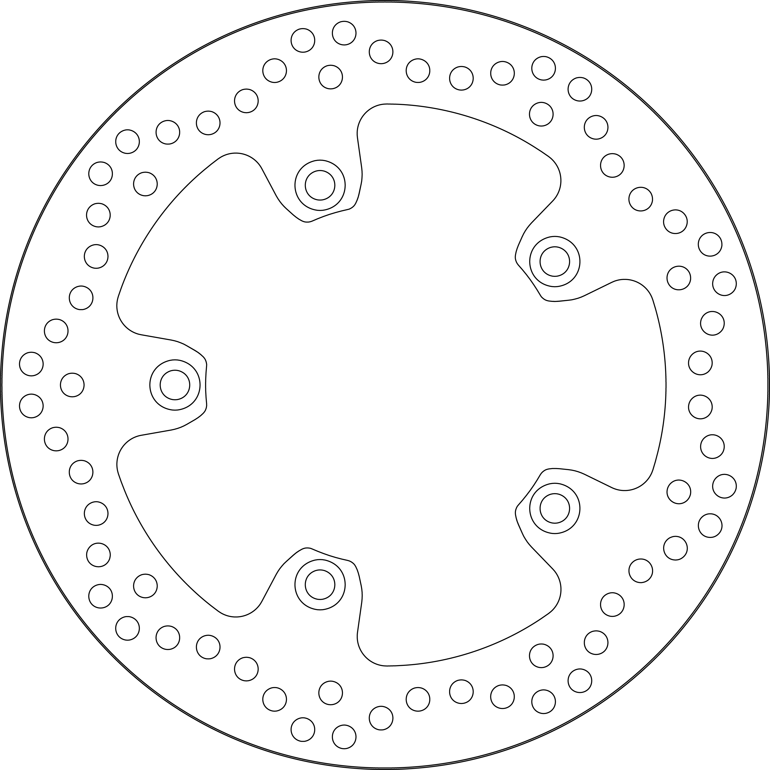 Disque de frein 5203