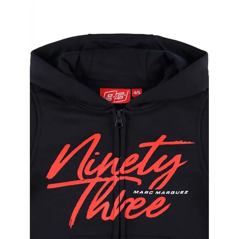Sweat zippé à capuche enfant Ninety Three