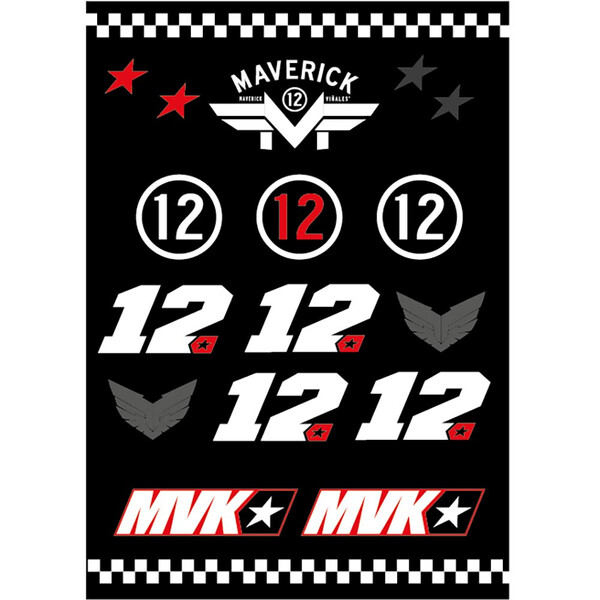 Planche stickers Maverick Vinales 25