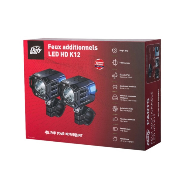 Feux additionnels HD K12