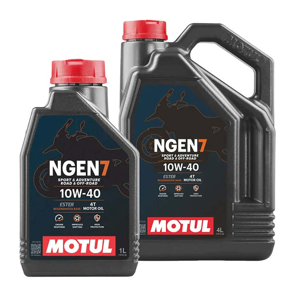 Huile NGEN7 4T 10W40 - 4L + 1L offert