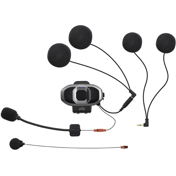 Kit Intercom Bluetooth® SF4-02 Solo + Ecouteurs HD Dafy