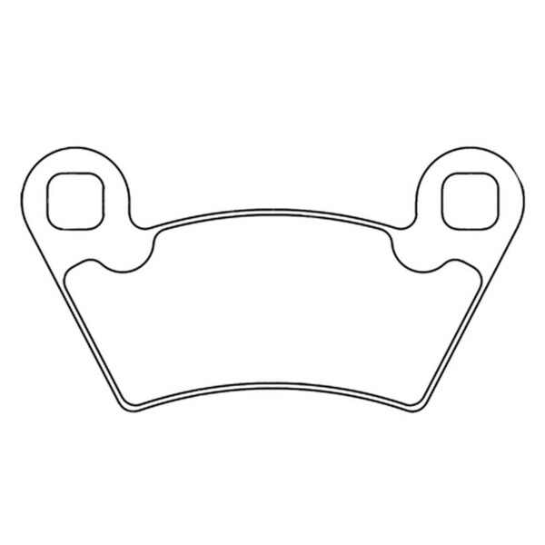 Plaquettes de frein Quad métal fritté - 1230ATV1