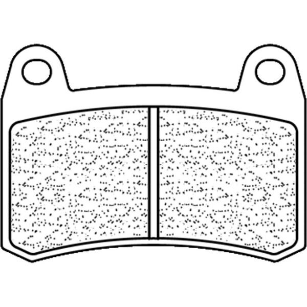 Plaquettes de frein Route métal fritté - 1274A3+