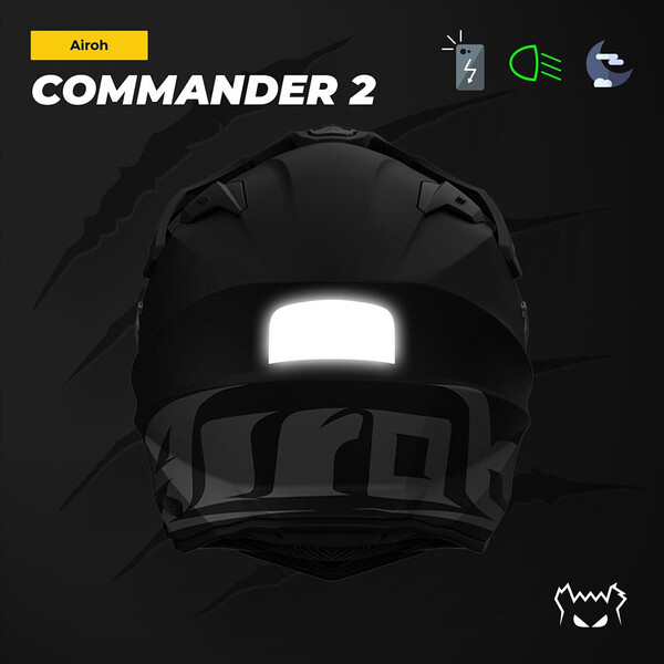 Stickers réfléchissants Airoh Commander 2™