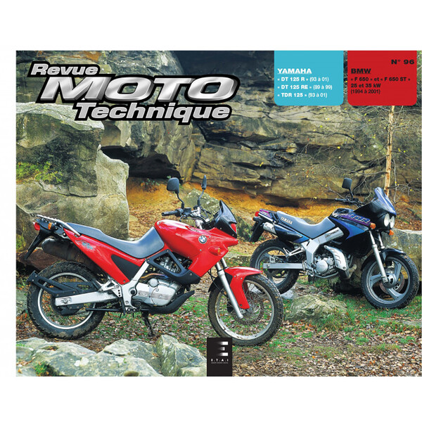 RMT 96.5 YAMAHA DT/TDR 125 (1989 à 2001) et BMW F650 (1994 à 2001)