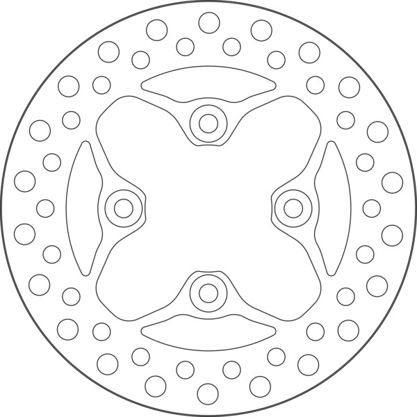 Disque de frein 5172