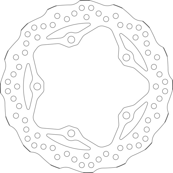 Disque de frein 5207