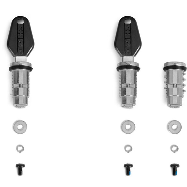 Kit de clés + 3 barillets à clé