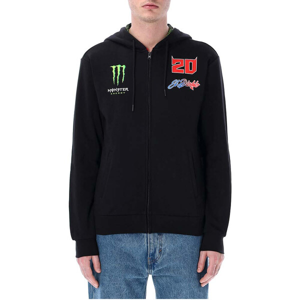 Sweat zippé à capuche Dual FQ20 Monster