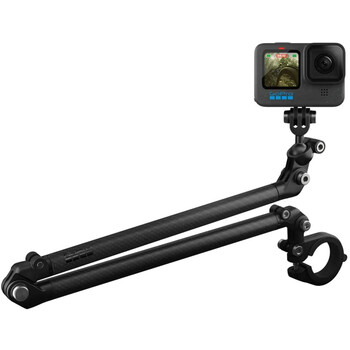 Bras d'extension Boom et fixation pour guidon GoPro