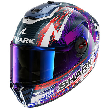 Casque Spartan RS Carbon Replica Zarco Signature Shark