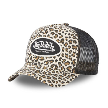 Casquette femme Léopard Von dutch