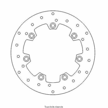 Disque de frein Kawasaki DIS1096 Sifam