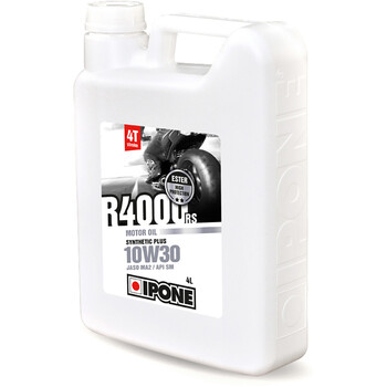 Huile moteur semi-synthétique R4000 RS 10W30 - moto 4 temps Ipone