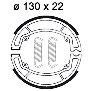 Machoires de frein LMS823 AP Racing