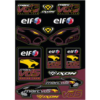 Planche stickers Marc VDS 22 Ixon