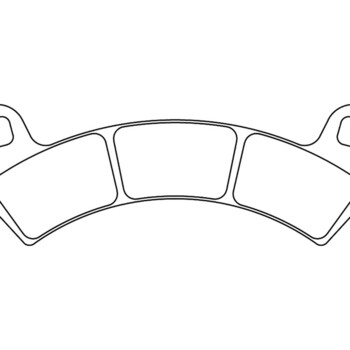 Plaquettes de frein Quad métal fritté - 1247ATV1 Cl brakes