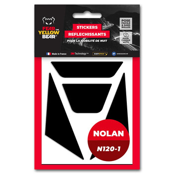 Stickers Easy Replica™ Nolan N120-1™ Fear The Yellow Bear